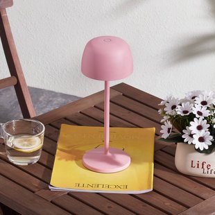 Lindby LED tafellamp Arietty, roze, dimbaar, IP54 Lindby LED tafellamp Arietty, roze, dimbaar, IP54