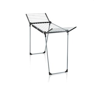 Leifheit Droogrek Pegasus 150 Solid Slim Zwart Leifheit Droogrek Pegasus 150 Solid Slim Zwart