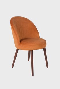 Set van 2 eetkamerstoelen Barbara velvet | Dutchbone