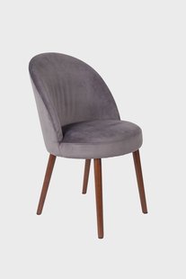 Set van 2 eetkamerstoelen Barbara velvet | Dutchbone