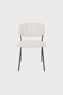 Set van 2 eetkamerstoelen Alina blouclé | Feliz Lifestyle
