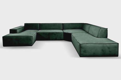 U-bank Firenze rechts velvet | NADUVI Collection