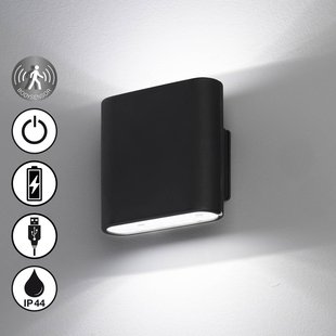 FH Lighting LED accu-wandlamp Magnetics 2-lamps breedte 10cm