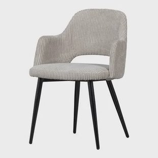 Woood Ferdy Eetkamerstoel - Rib Pearl