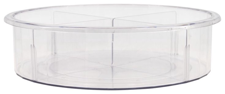 HEMA Draaiplateau transparant Ø31x9.5 (transparant)