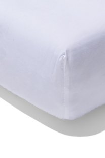 HEMA Hoeslaken 200x200/220cm percal wit (wit)