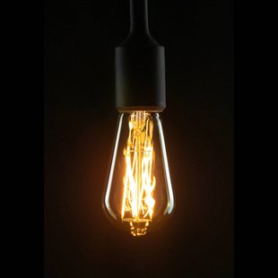 Segula LED lamp E27 ST64 5W 2.200K goud/goud dimbaar Segula LED lamp E27 ST64 5W 2.200K goud/goud dimbaar