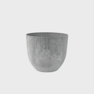 Artstone Bloempot Bola - 33x29 - Grijs Artstone Bloempot Bola - 33x29 - Grijs