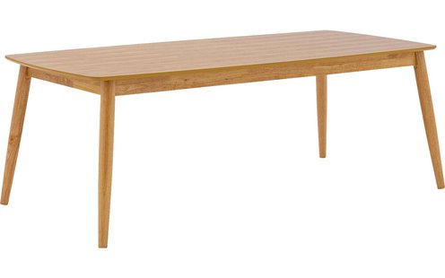 Goossens Basic Eettafel Boaz, 210 x 100 cm