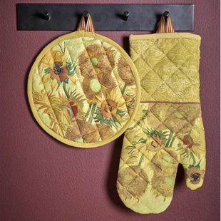 Beddinghouse x van Gogh Museum Ovenwantenset - Sunflower