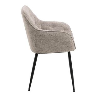 by fonQ Lopin Eetkamerstoel - Beige - 4-poot