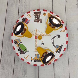 Niermann Standby Plafondspot Baustelle, 3-lamps Niermann Standby Plafondspot Baustelle, 3-lamps
