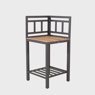 River hoekelement buitenkeuken zwart