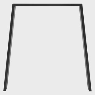 Set van 2 tafelpoten Ash |