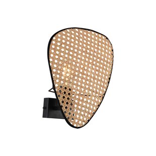 Viokef Wandlamp Gheisa van rotan, 1-lamp