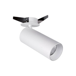 Viokef Inbouwplafondspot Reeds van staal, wit