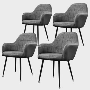 Set van 4 eetkamerstoelen Enna |