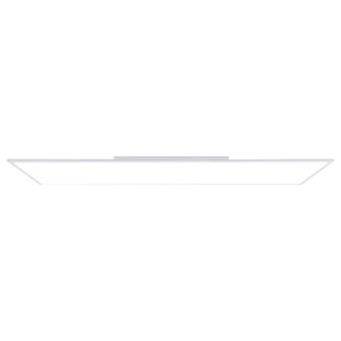 Lindby LED paneel Lamin, wit, 120 cm, CCT, dimbaar, afstandsbediening