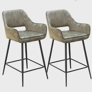 PTMD - Barkruk Fal - Groen - 60x54x95cm