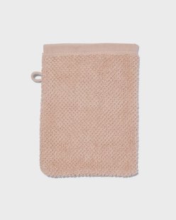 HEMA Tweedekans washand recycled katoen 16x21 oudroze (lichtroze)