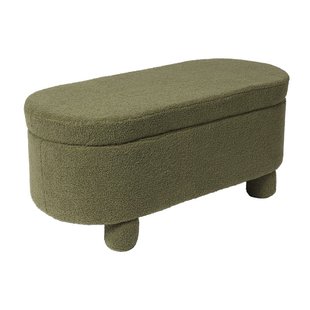 Opbergbank teddy dodo - groen - 43x100x42 cm