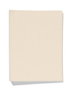 HEMA Fotoboek insteeketui 13x17 linnen ecru