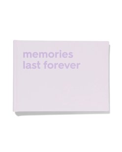 HEMA Fotoboek 18x24 linnen lila