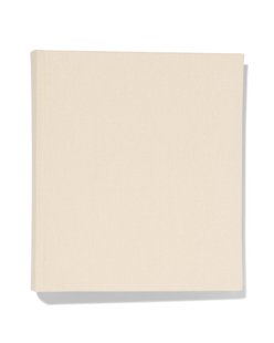 HEMA Fotoboek 25x21.5 linnen ecru