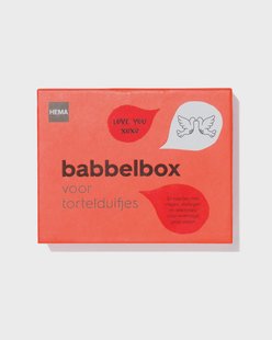 HEMA Babbelbox voor tortelduifjes