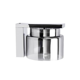 Lucande Diano wandlamp, rookgrijs, ijzer, glas