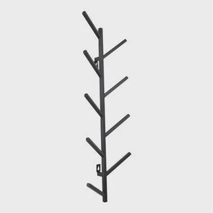 LOFT42 Tree Kapstok - Zwart - Metaal - 9 haken - 74x25x8