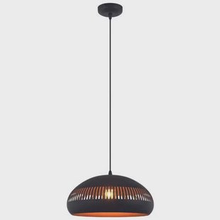 Vurna - Janelle hanglamp 1L 50 cm breed zwart