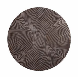 PTMD Wiktor Wanddecoratie - 120x2x120 cm - Mdf - Bruin