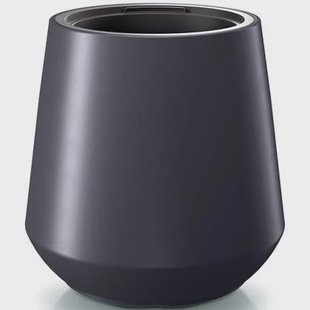 Prosperplast Plantenpot Sevilla - kunststof - antraciet - D30 cm Prosperplast Plantenpot Sevilla - kunststof - antraciet - D30 cm
