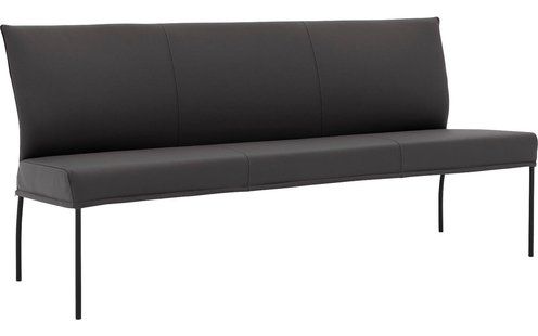 Goossens Eetkamerbank Funk, Zonder arm, 210 cm breed