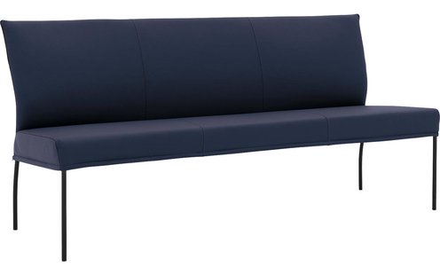 Goossens Eetkamerbank Funk, Zonder arm, 210 cm breed