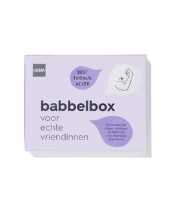HEMA Babbelbox voor echte vriendinnen