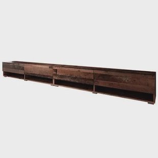 Meubella TV-Meubel Asino - Old wood - 280 cm