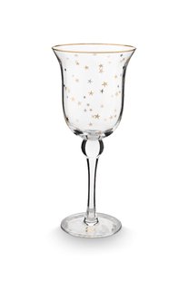 Pip Studio Wijnglas Sterren Goud 390ml