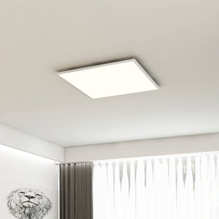 Briloner LED paneel Simple wit, ultravlak, 59,5x59,5 cm