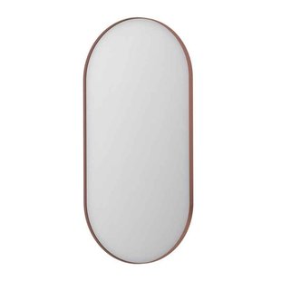 Spiegel INK SP20 Ovaal In Stalen Kader 60 x 4 x 120 cm Geborsteld Koper