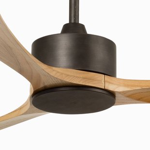 FARO BARCELONA Plafondventilator Kauai XL, DC, bruin