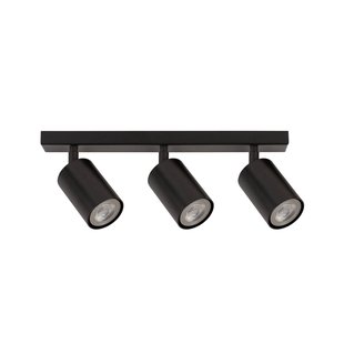 SIGMA Plafondspot Zoom, 3-lamps, zwart