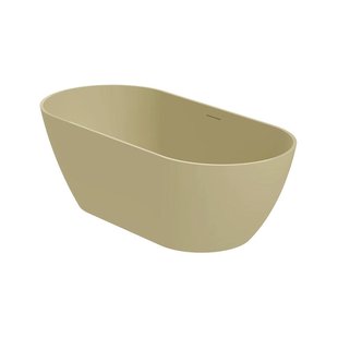 Riho Bilbao vrijstaand bad - 170x80cm - solid surface - mat Pebble Grey (Beige) B118001106