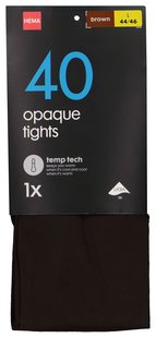 HEMA Temp tech panty 40denier bruin (bruin)
