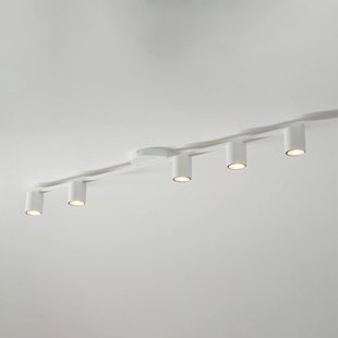 SIGMA Plafondspot Sky, 5-lamps, wit