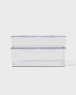 HEMA Opbergdozen met deksel - 2 stuks