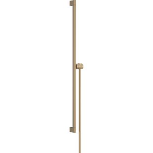 Hansgrohe Unica glijstang 90cm doucheslang 160cm brushed bronze 24405140