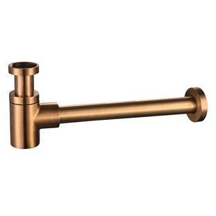 Sifon BWS Mark 5/4 Laag Geborsteld Brons Koper