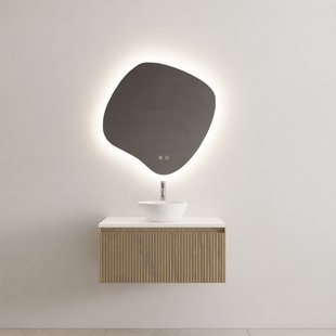 Onderkast Gliss Design Timotheus 60 CM Incl. Topplaat Ash Grey